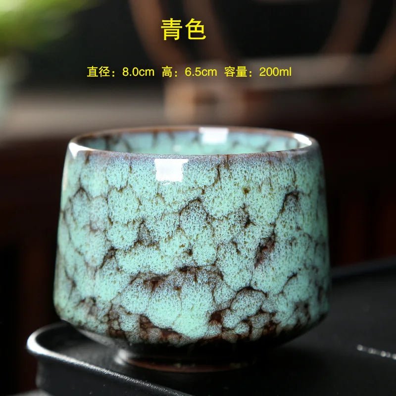 Ceramic Cup Vintage Coarse Pottery Coffee Cup Household drinking single cup cooking tea cups around the stove - Coffee Zest online shop