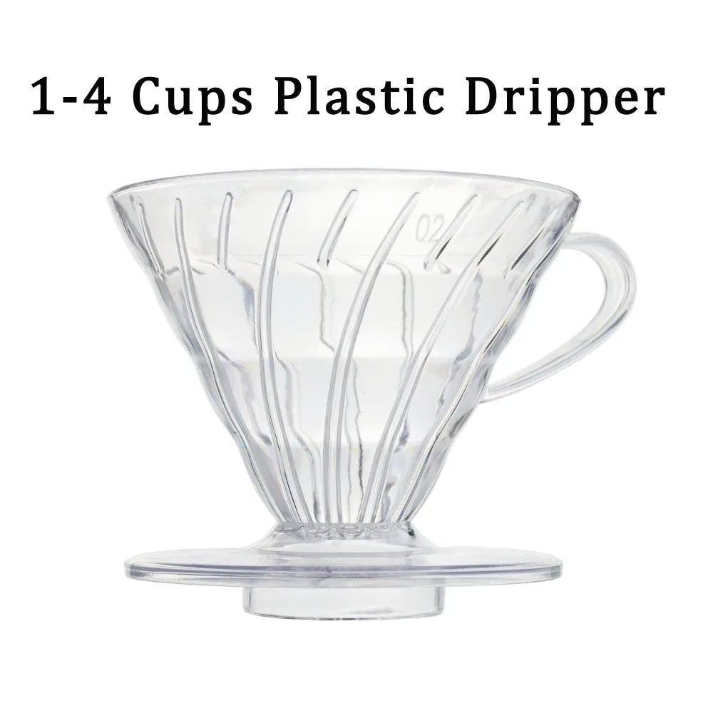 Coffee Dripper Resin Coffee Filter for Pour Over Barista Coffee Brewing 1 - 4Cups - Coffee Zest online shop