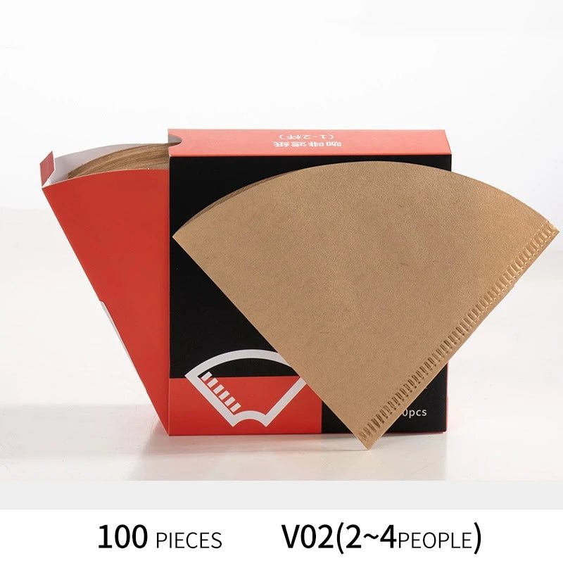 Coffee Filter Paper Handmade Coffee Special Cone - Shape Filter Paper Environmentally Friendly Log Pulp Coffee Brewing Filter Bag - Coffee Zest online shop