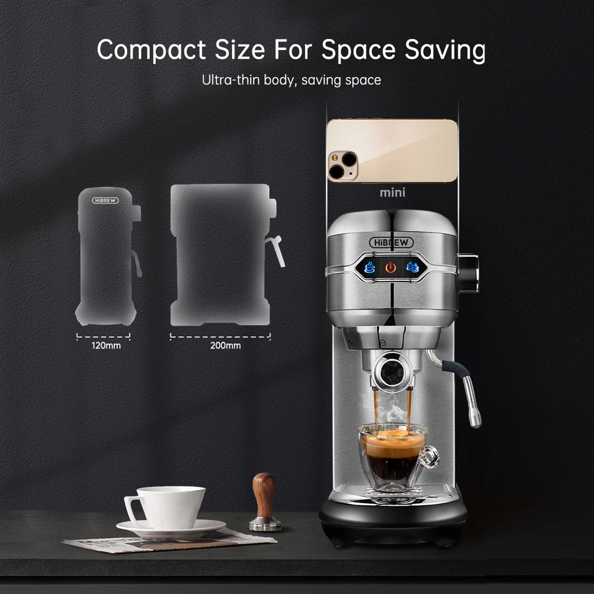 Coffee Maker Cafeteria 19 Bar Inox Semi Automatic - Coffee Zest online shop