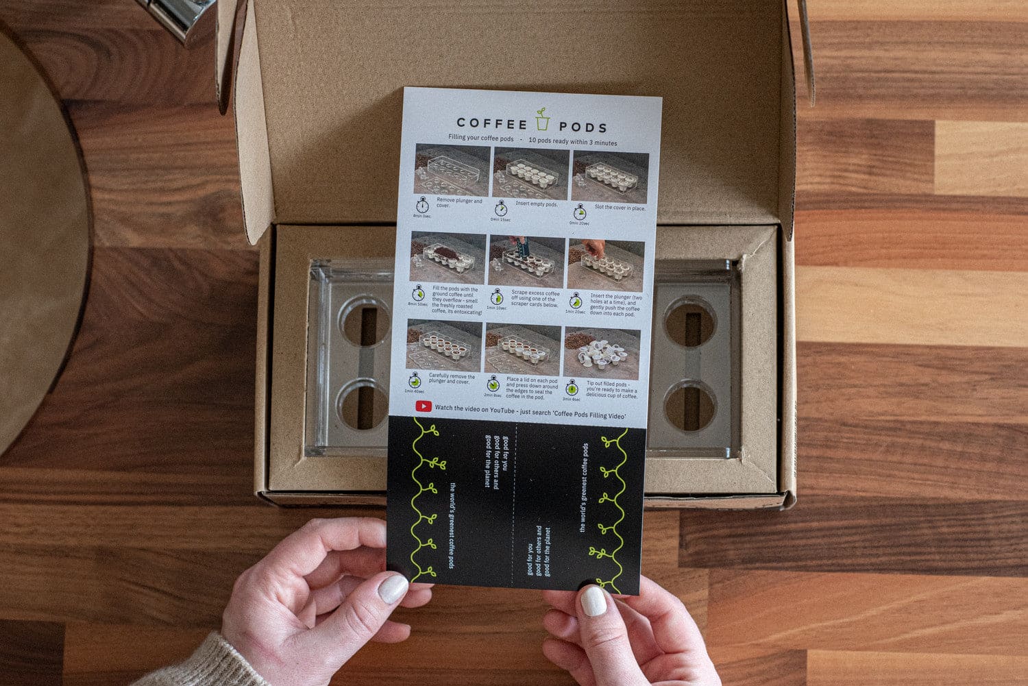 Coffee Pods - Starter Package 75 pieces & lids - Coffee Zest online shop