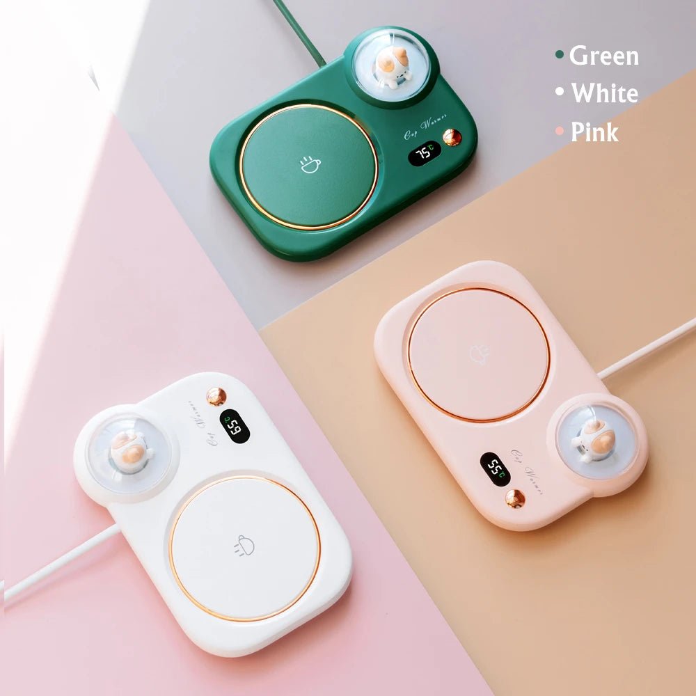 Cup Warmer Heat Beverage Mug Mat Keep Drink - Coffee Zest online shop