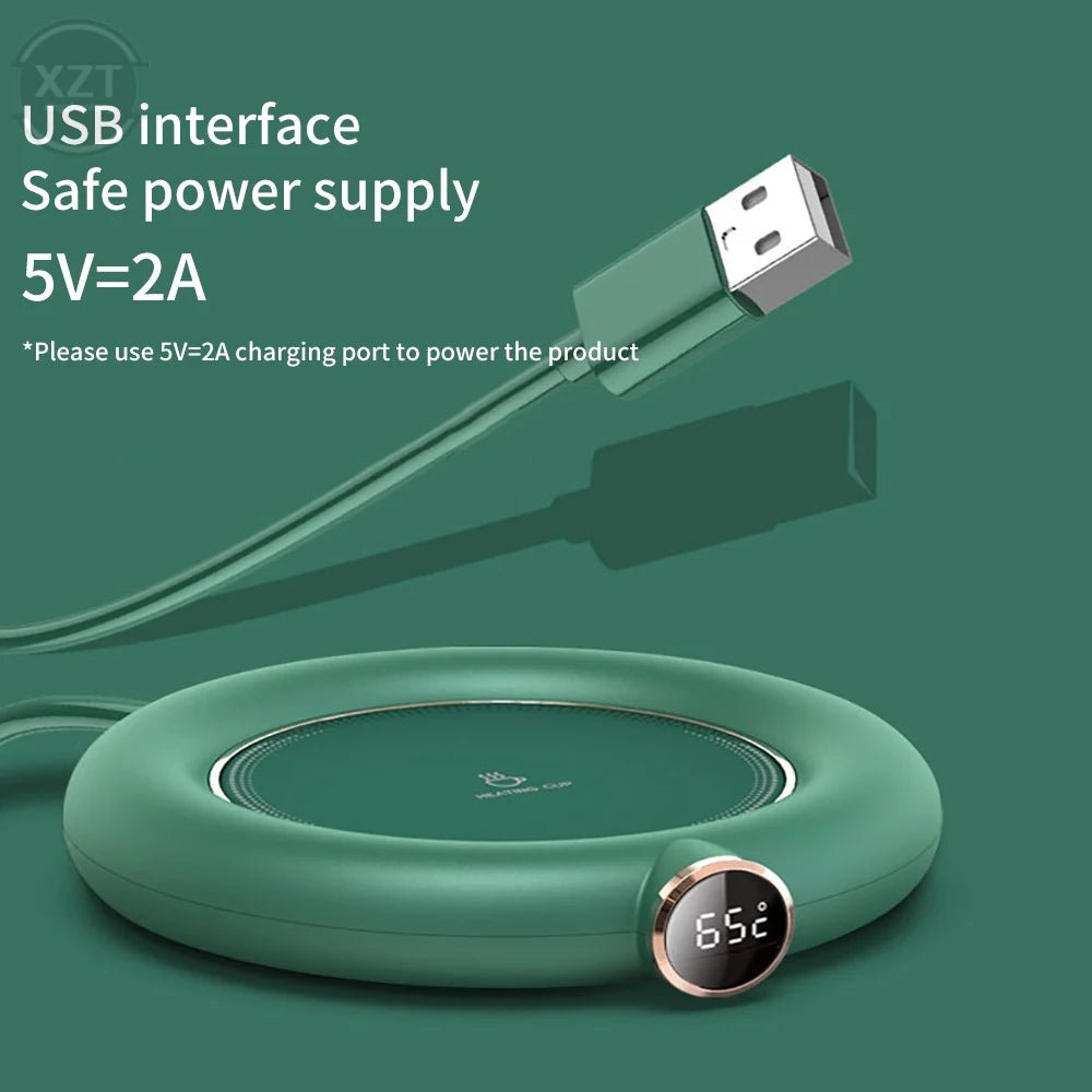 DC 5V USB Heating Warm Cup Pad Constant Temperature - Coffee Zest online shop
