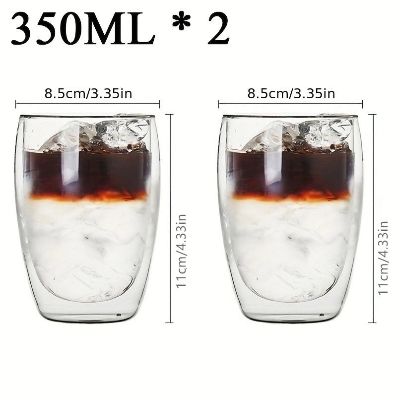 Double Wall Glass Coffee Mugs - Coffee Zest online shop