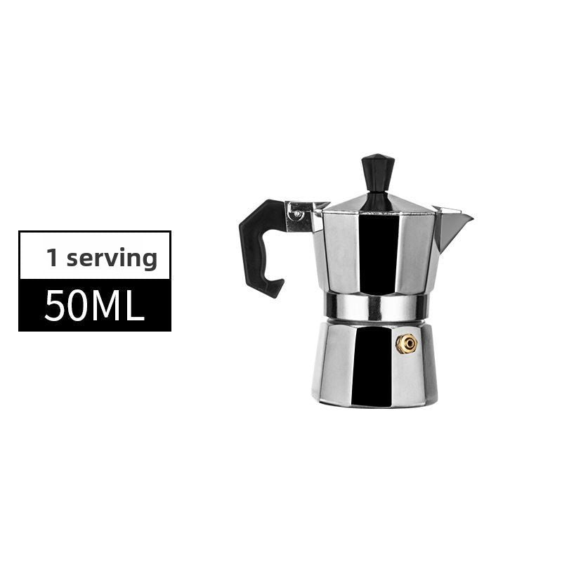 Italian Style Aluminium Coffee Maker Pot - Coffee Zest