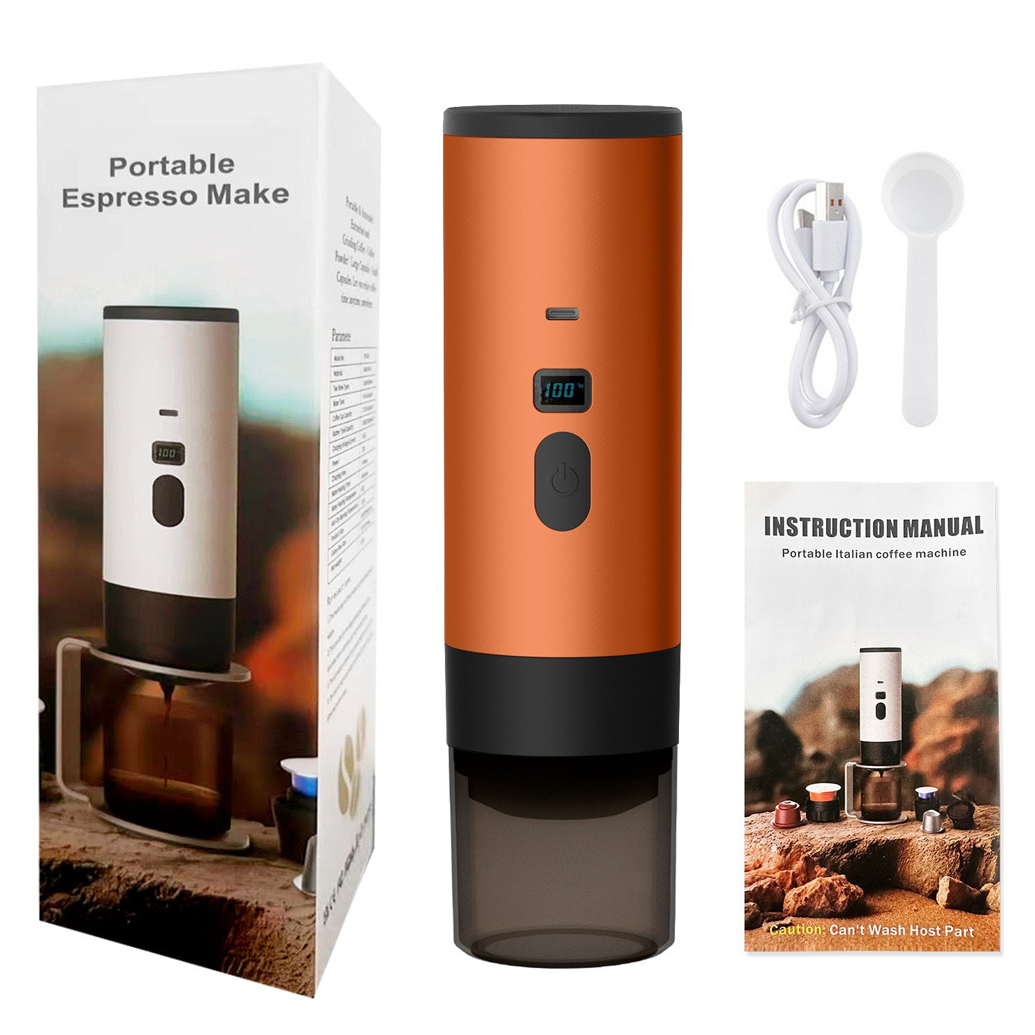 Portable Rechargeable Coffee Maker - Coffee Zest