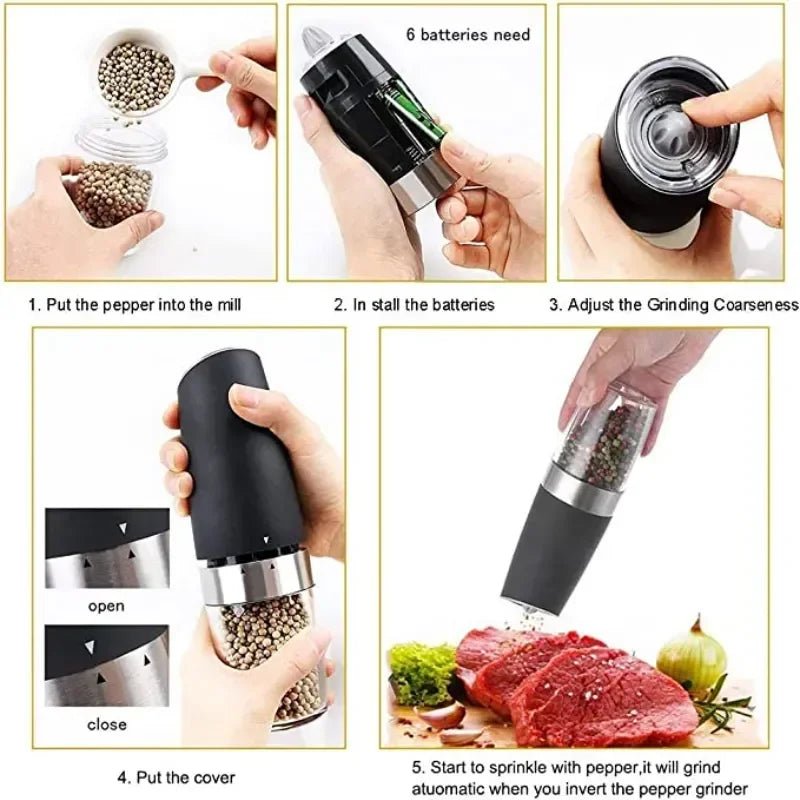 Electric Herb Coffee Grinder Automatic Gravity - Coffee Zest online shop