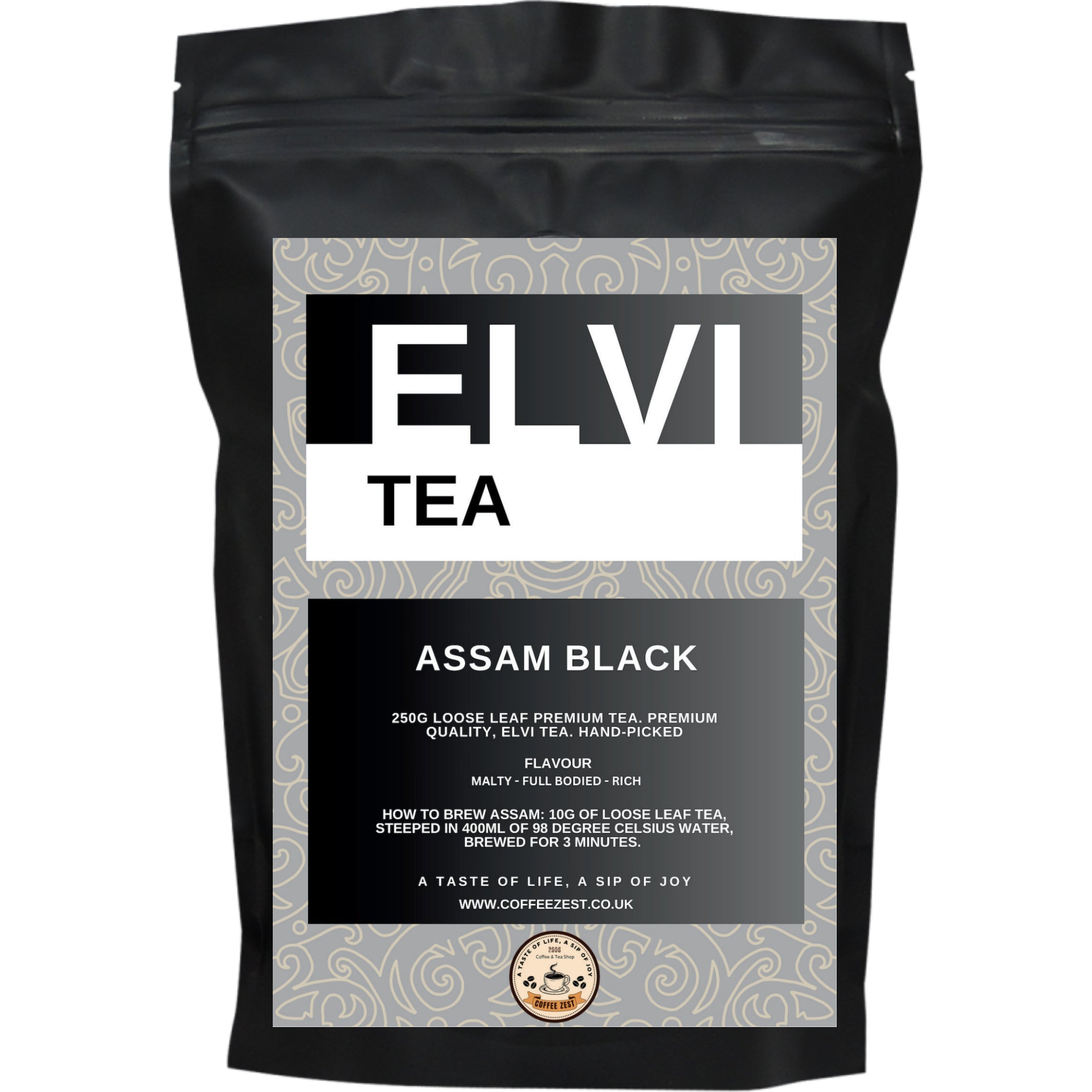 ELVI TEA - ASSAM loose leaf tea - Coffee Zest online shop