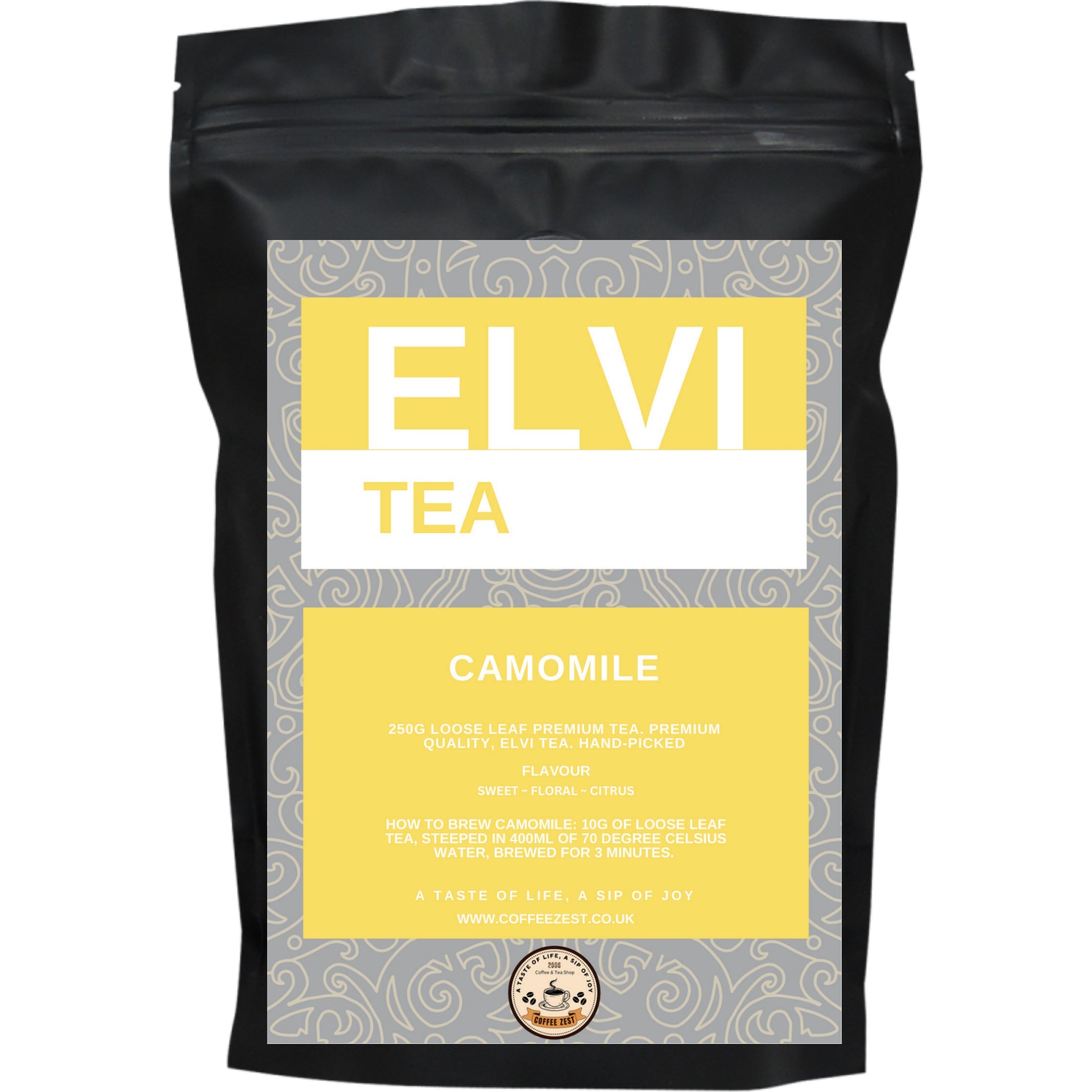 ELVI TEA - CAMOMILE loose leaf tea - Coffee Zest online shop