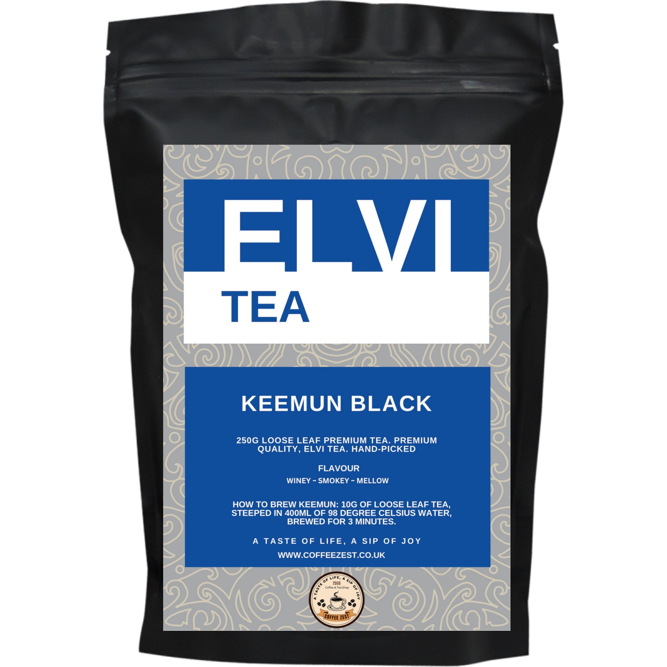 ELVI TEA - KEEMUN BLACK loose leaf tea - Coffee Zest online shop