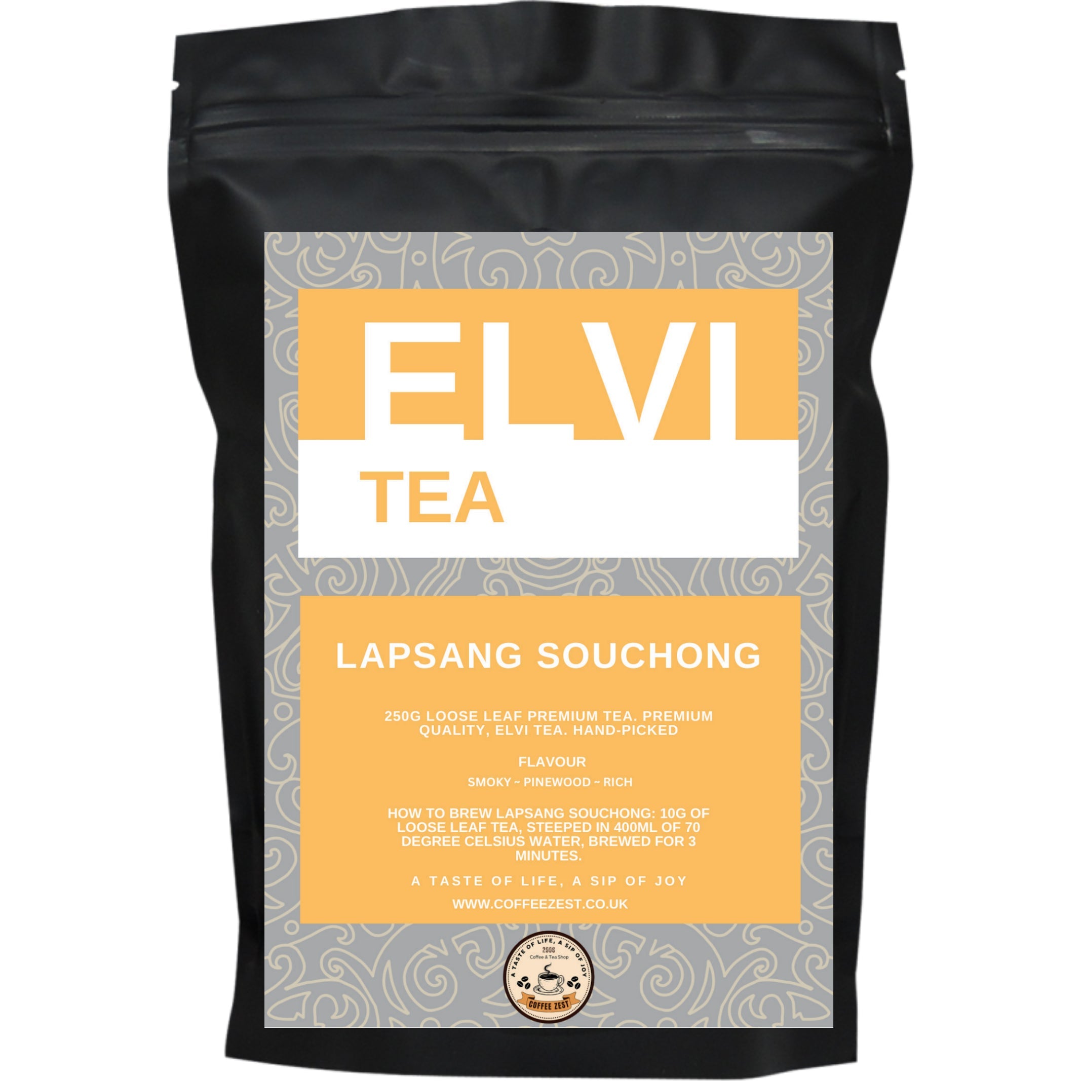 ELVI TEA - LAPSANG SOUCHONG loose leaf tea - Coffee Zest online shop