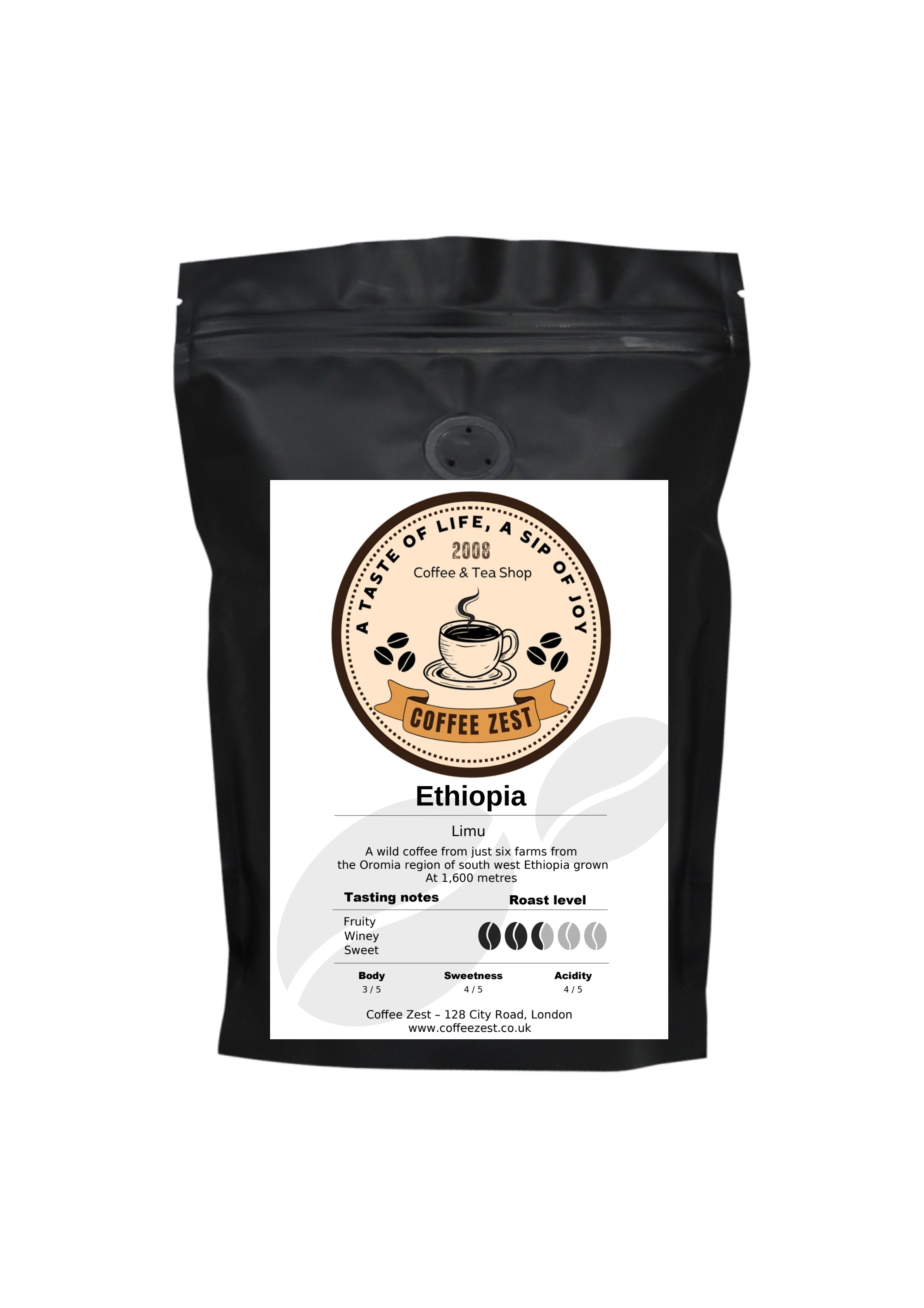Ethiopia Limu - Coffee Zest online shop