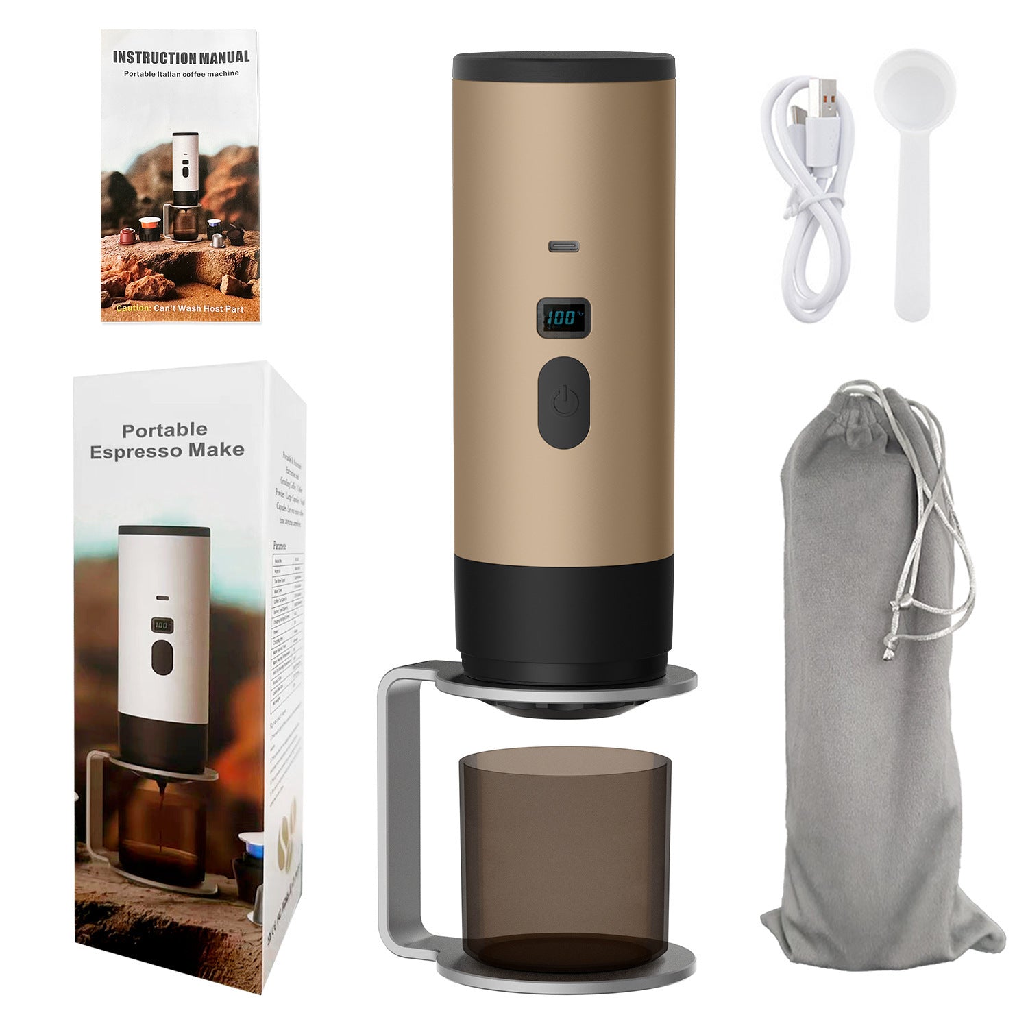 Portable Rechargeable Coffee Maker - Coffee Zest
