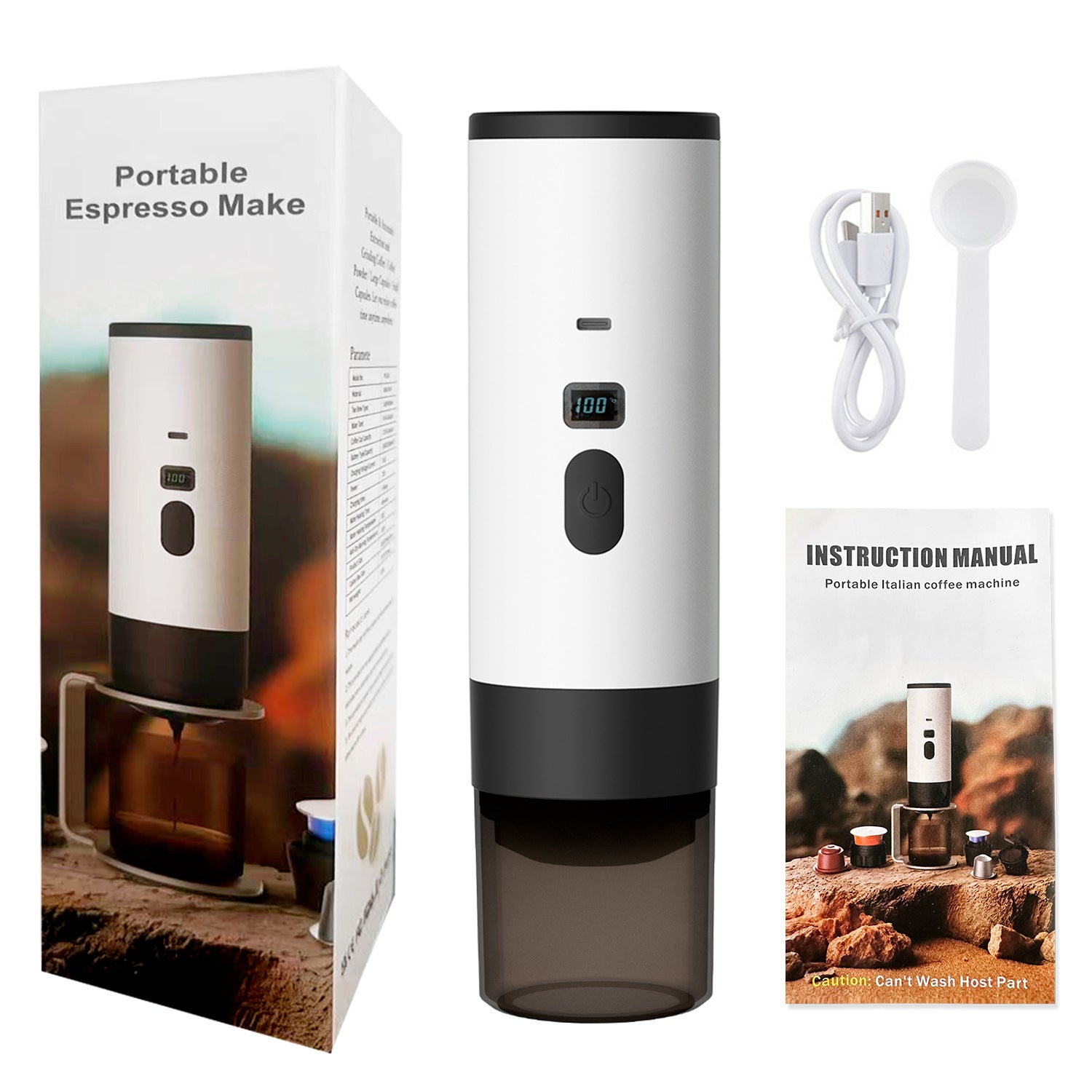 Portable Rechargeable Coffee Maker - Coffee Zest