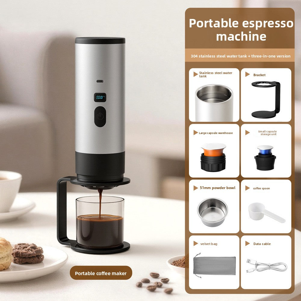 Portable Rechargeable Coffee Maker - Coffee Zest
