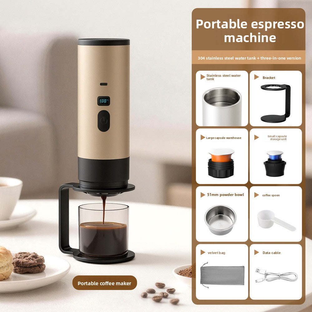 Portable Rechargeable Coffee Maker - Coffee Zest
