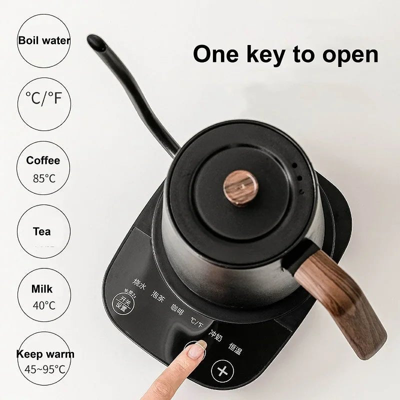Gooseneck Electric Kettle 800ml Hand Brew Coffee - Coffee Zest online shop