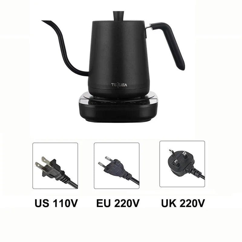 Gooseneck Electric Kettle 800ml Hand Brew Coffee - Coffee Zest online shop