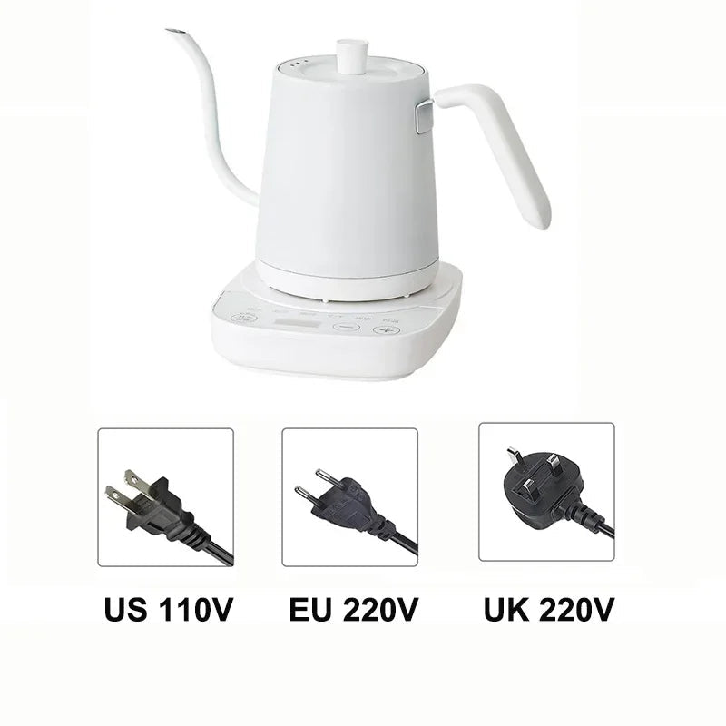 Gooseneck Electric Kettle 800ml Hand Brew Coffee - Coffee Zest online shop