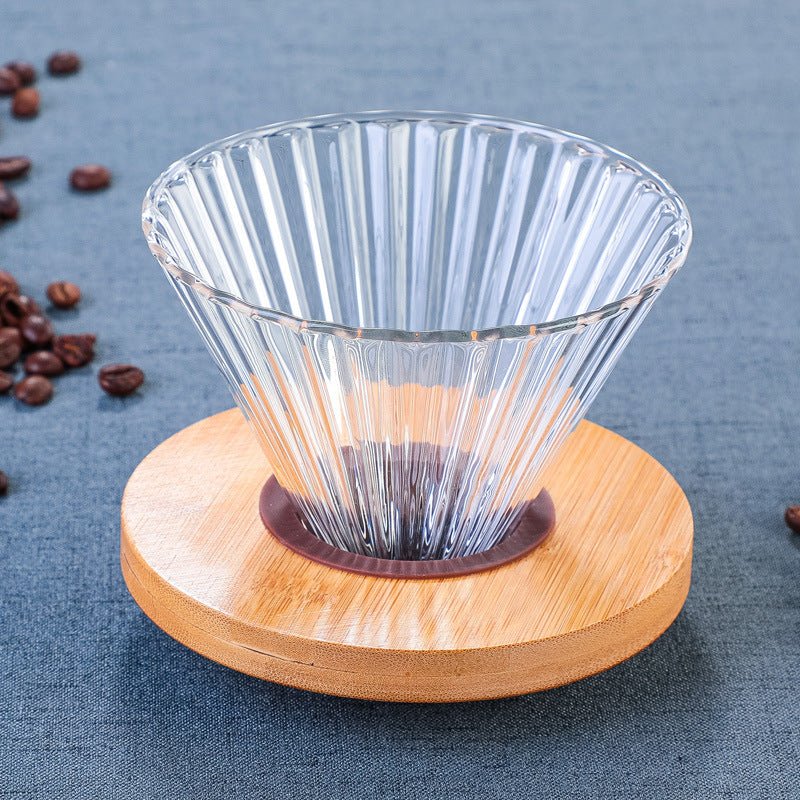 Handmade Japanese Brown Colored Mini Coffee Pot Set, Modern and Simple Household Manual Large Capacity Glass Coffee Pot - Coffee Zest online shop