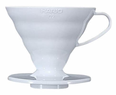 Hario Coffee dripper V60 02 white plastic