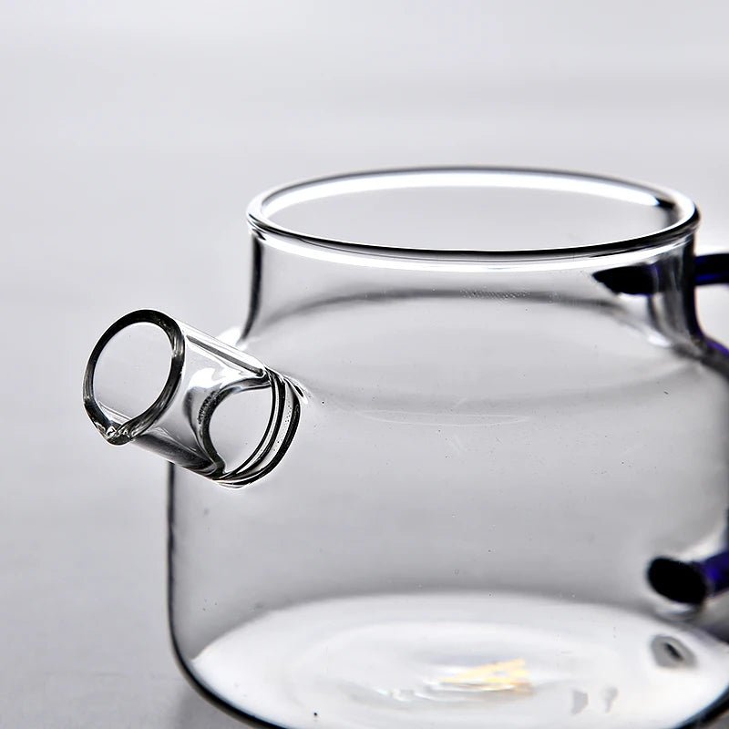 Heat - resistant glass teapot with infuser kettle for flower tea pot glass tea set - Coffee Zest online shop
