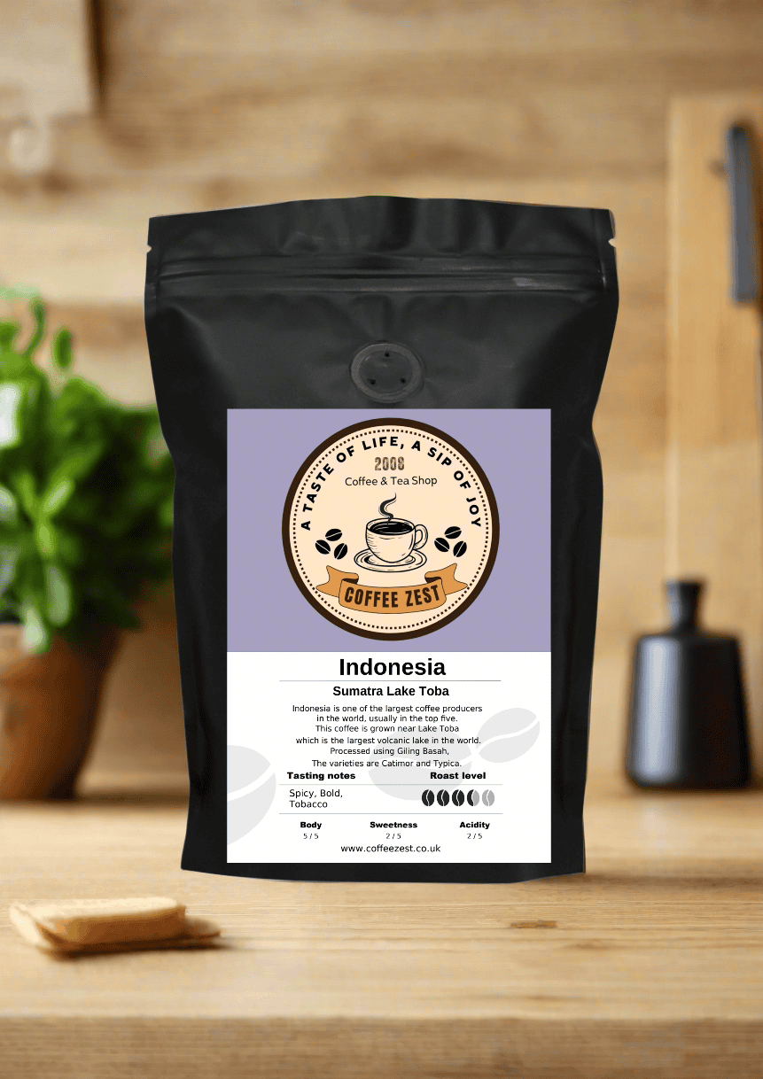 Indonesia Sumatra Lake Toba - Coffee Zest online shop