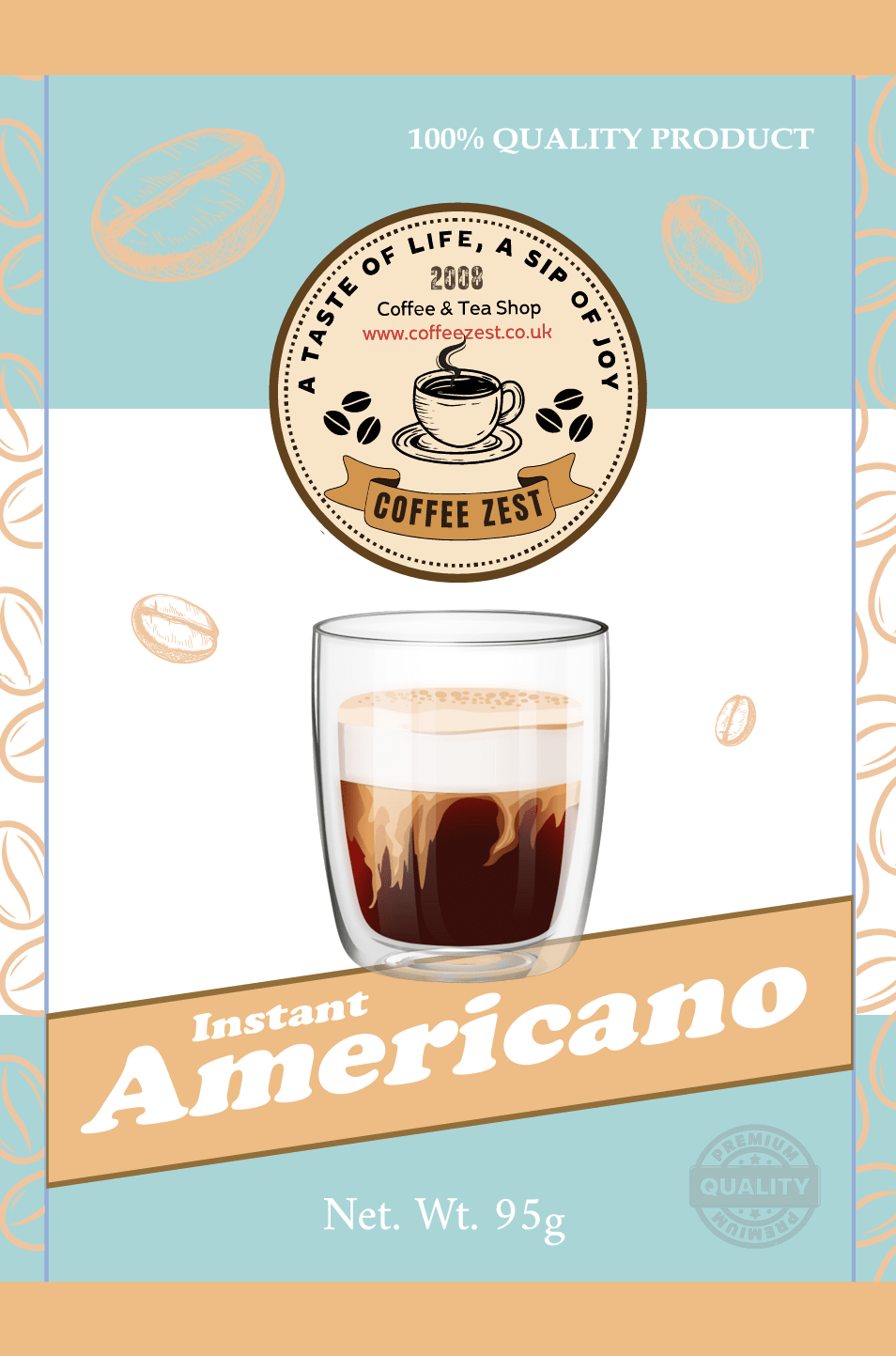 Instant Americano coffee - Coffee Zest online shop