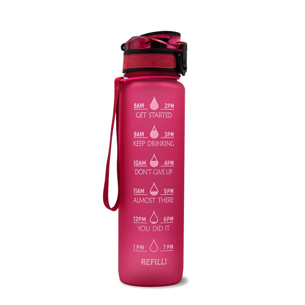 Large Capacity Fitness Water Bottle Anti - fall Leak - proof BPA - Free Tritan Plastic - Coffee Zest online shop