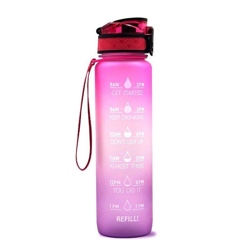 Large Capacity Fitness Water Bottle Anti - fall Leak - proof BPA - Free Tritan Plastic - Coffee Zest online shop