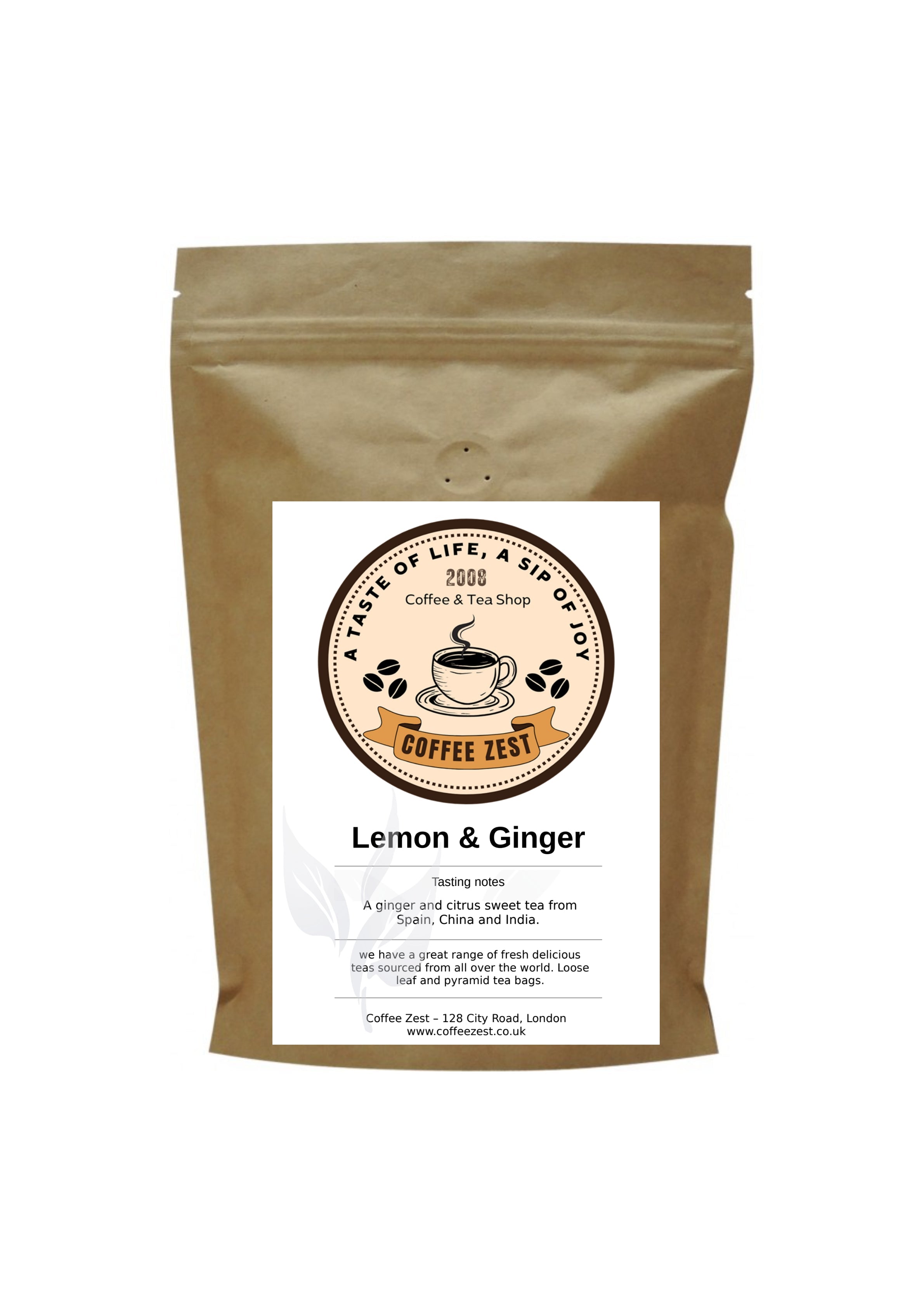 Lemon & Ginger - Coffee Zest online shop