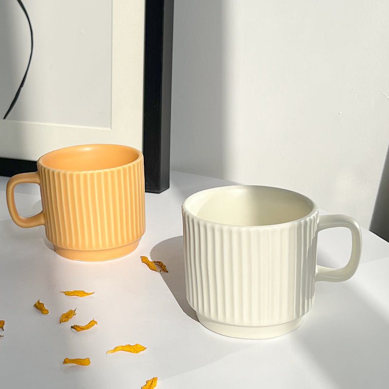 Macaron Candy - Colored Ceramic Mug Ins Style Simple Coffee Cup Event Gift Promotion Souvenir Water Cup - Coffee Zest online shop