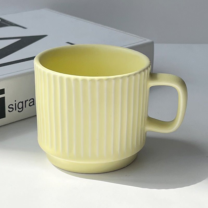 Macaron Candy - Colored Ceramic Mug Ins Style Simple Coffee Cup Event Gift Promotion Souvenir Water Cup - Coffee Zest online shop