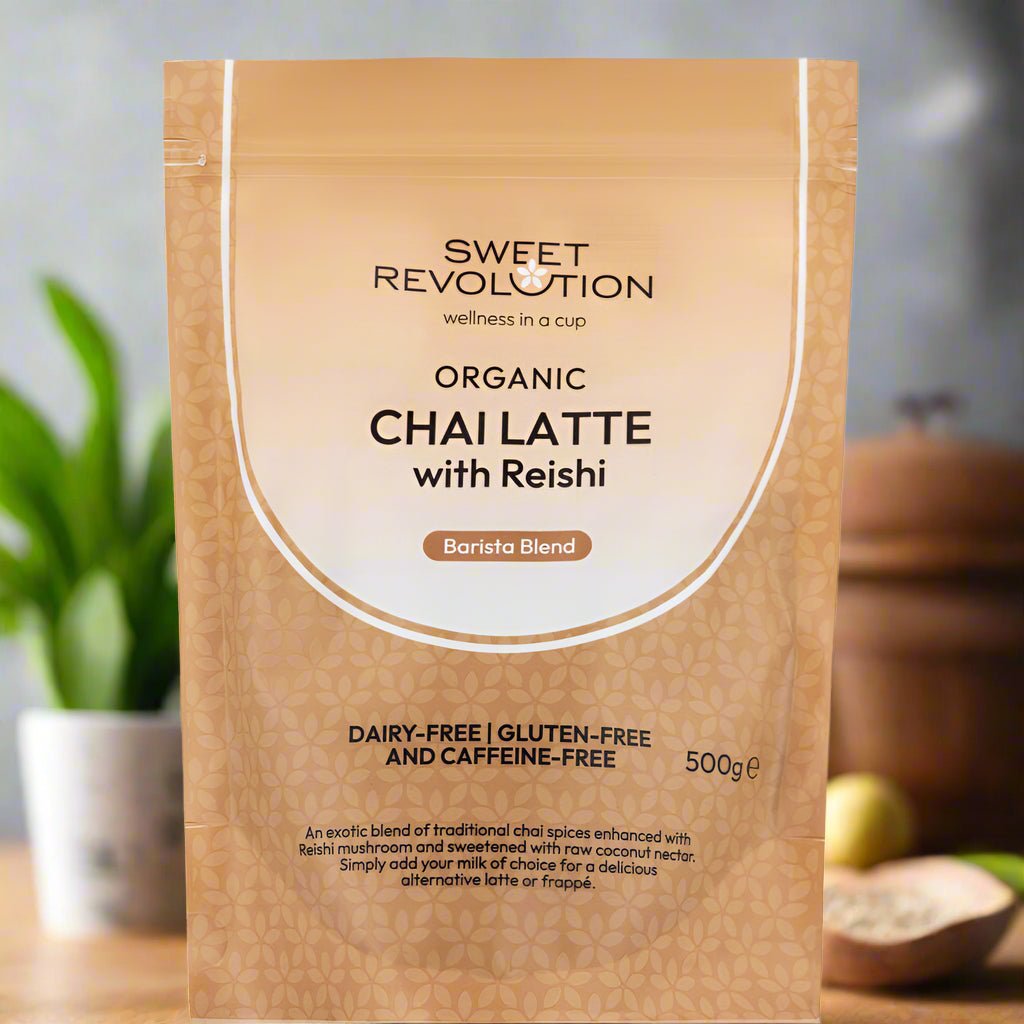 Organic Chai Latte with Reishi - Coffee Zest online shop