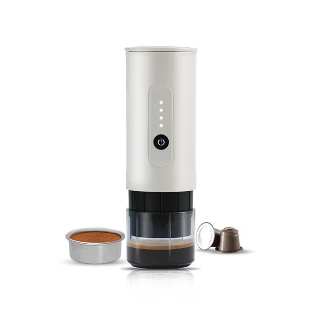 portable outdoor Italian coffee machine handheld electric coffee powder capsule dual - use travel car charging - Coffee Zest online shop