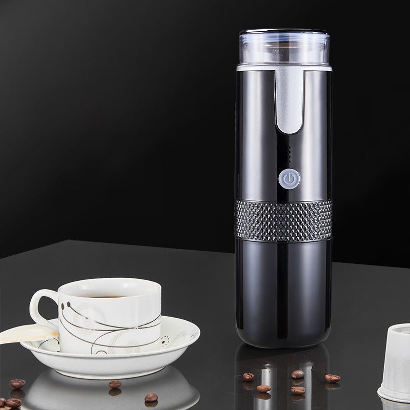 Portable wireless coffee machine American style concentrated capsules fully automatic small rechargeable handheld for household - Coffee Zest online shop