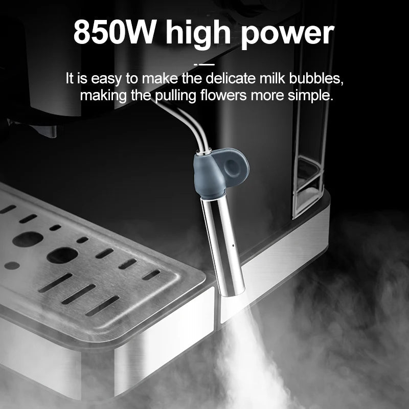 Semi - automatic espresso coffee machine 20Bar pressure extractor 3 - in - 1 with milk frother - Coffee Zest online shop