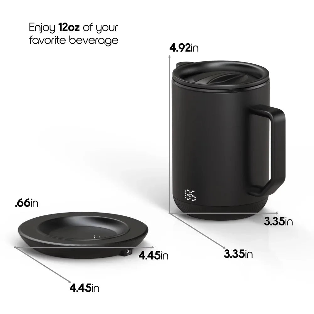 Smart Coffee Mug Warmer with Double Vacuum Insulation - Coffee Zest online shop