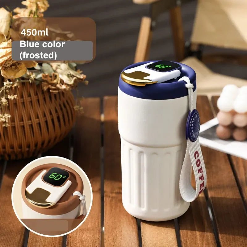 Smart Thermos Bottle Water Digital LED Temperature Coffee Mug - Coffee Zest online shop