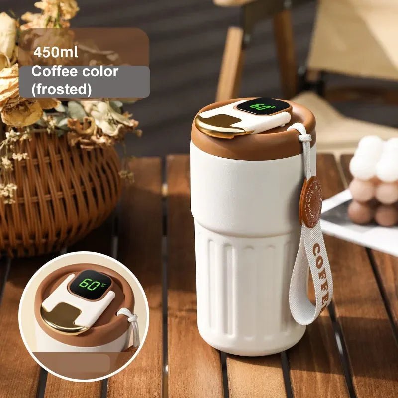 Smart Thermos Bottle Water Digital LED Temperature Coffee Mug - Coffee Zest online shop