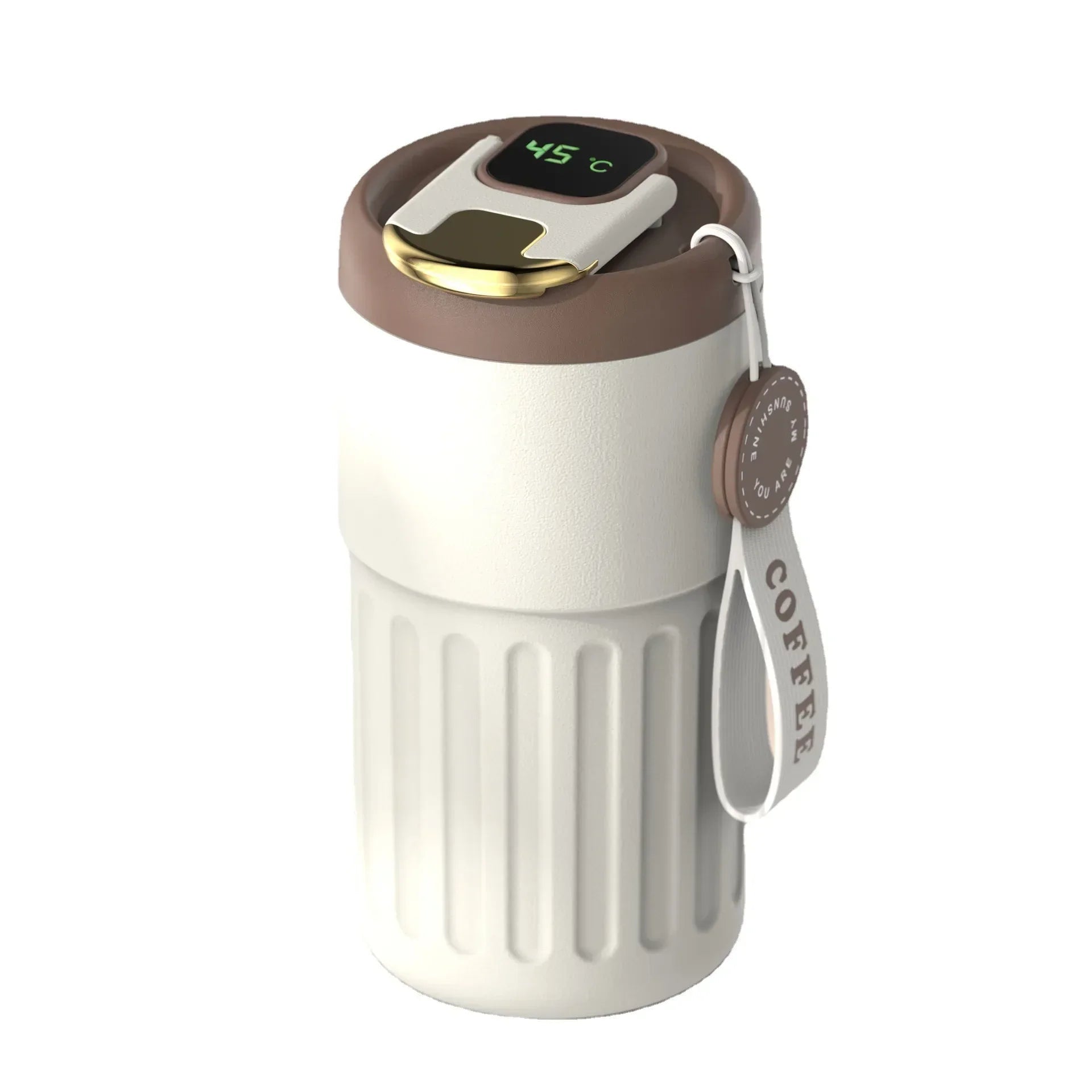 Smart Thermos Bottle Water Digital LED Temperature Coffee Mug - Coffee Zest online shop