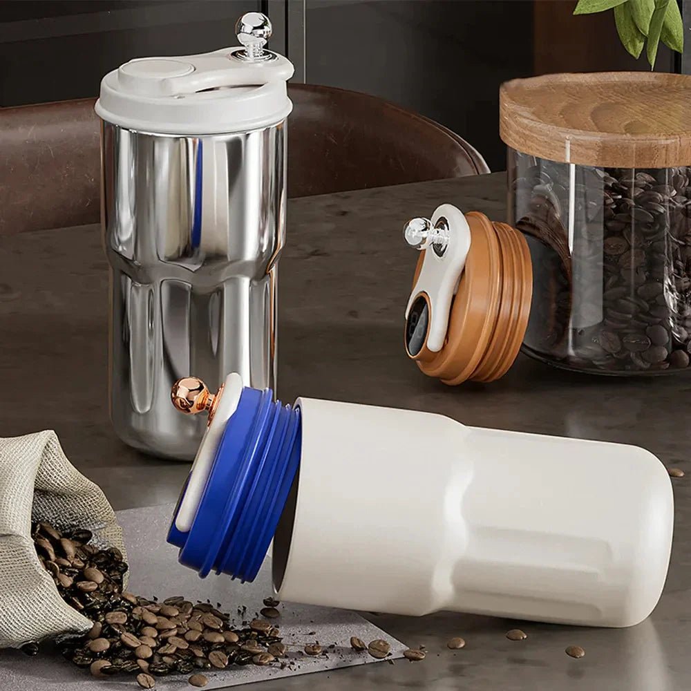 Smart Thermos Bottle Water Digital LED Temperature Coffee Mug - Coffee Zest online shop