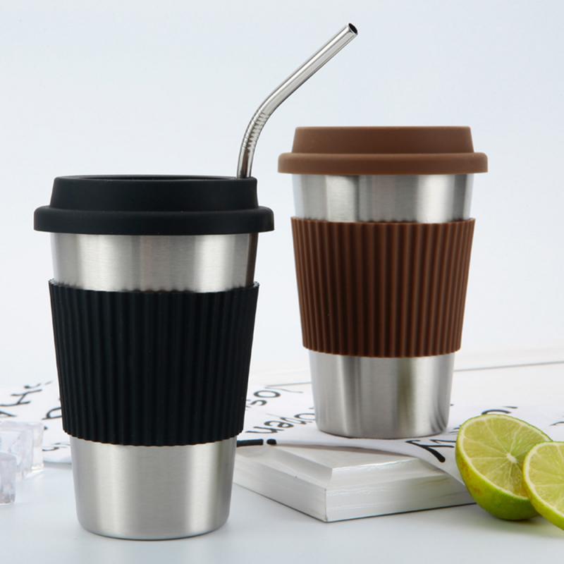 Stainless Steel Cup Coffee Cold Drink Mug Coffee Cup - Coffee Zest online shop