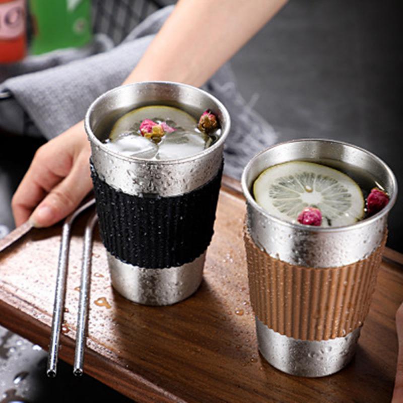 Stainless Steel Cup Coffee Cold Drink Mug Coffee Cup - Coffee Zest online shop