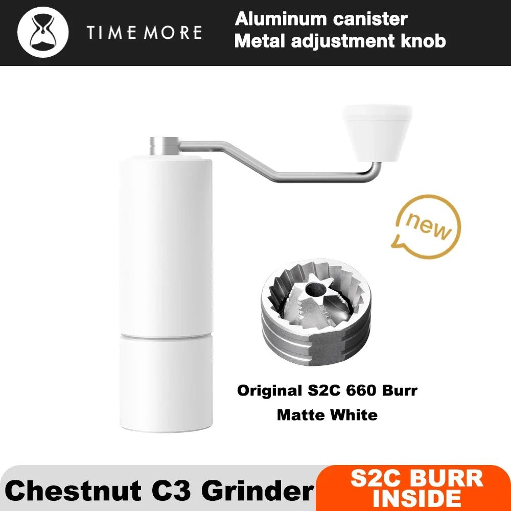 TIMEMORE Chestnut C3 Manual Coffee Grinder S2C - Coffee Zest online shop