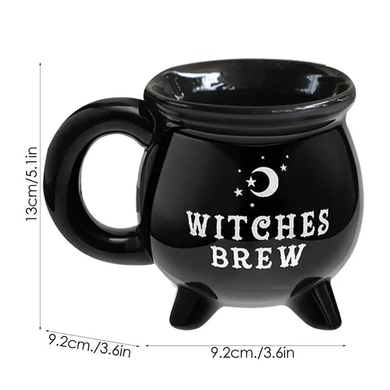 Unique Witches Brew Witch Cauldron Coffee Mug - Coffee Zest online shop