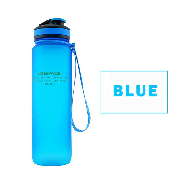 Water Bottle 1000ml Capacity Sport Fitness Drink Bottle - Coffee Zest online shop